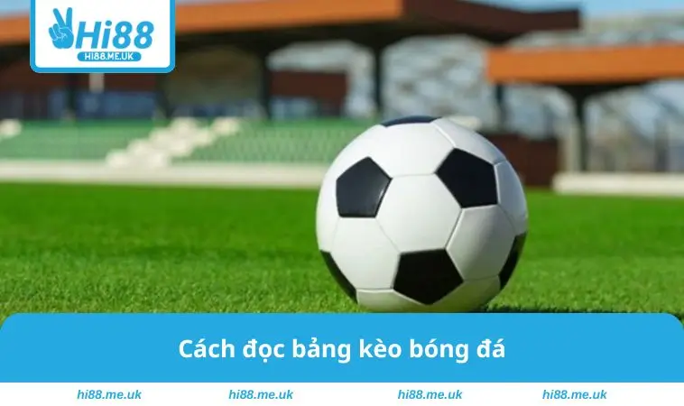 Cách đọc bảng kèo bóng đá