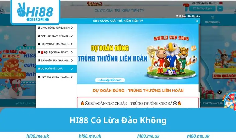 HI88 Có Lừa Đảo Không