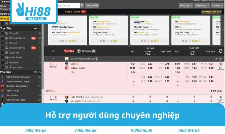 Hỗ trợ chuyên nghiệp 24/7