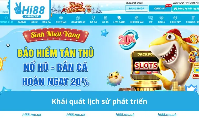 Khái quát lịch sử phát triển