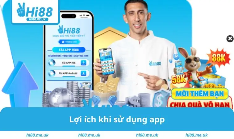 Lợi ích khi sử dụng app