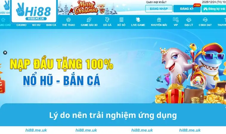 Lý do nên trải nghiệm ứng dụng