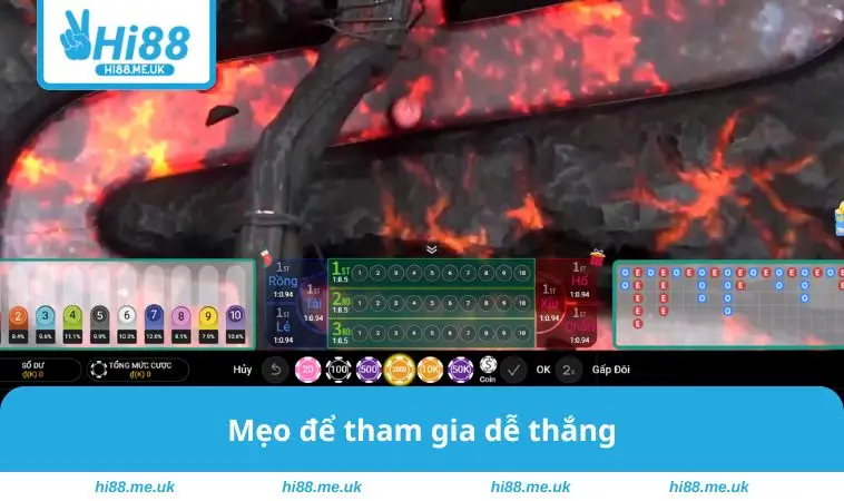 Mẹo để tham gia dễ thắng