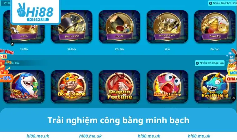 Trải nghiệm nền tảng công bằng 